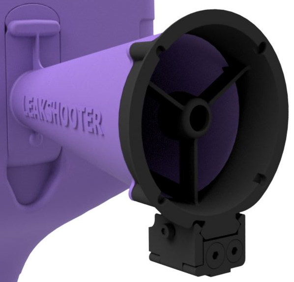 Wskaźnik laserowy LASER KIT do ultradźwiękowego wykrywacza nieszczelności LEAKSHOOTER.