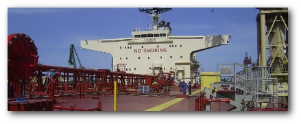 System detekcji gazu dla statków.