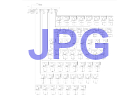 PolyGard2 schemat systemu detekcji ditlenku węgla 7 sekcji z sensorem wyniesionym w chłodni JPG